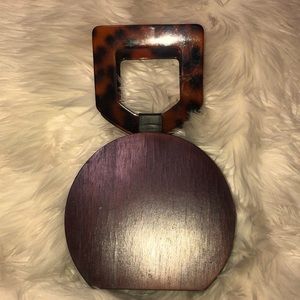 Zara Wooden Handbag collection